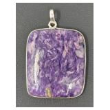 Charoite Sterling