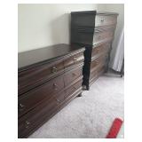 Fine wood bedroom set, couches, recliners and more