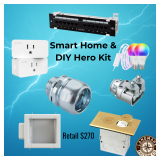 Smart Home & DIY Hero Kit – Retail $270, One Lot