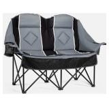 Oversized 2-Person Camping Loveseat