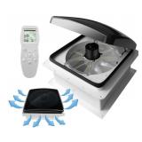 14-inch Smoke RV Roof Fan Vent