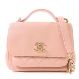 Chanel Pink Caviar Business Affinity Flap Bag
