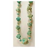 Ancient Faience Necklace - I mil. BC