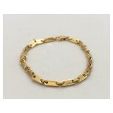 Cartier Figaro Link 18K Yellow Gold Bracelet