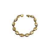 Van Cleef & Arpels Zodiac Star Astrological Signs Vintage Rare 18K Gold Bracelet