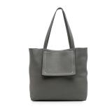 Hermès Taurillon Clemence Cabasellier 46 Gray