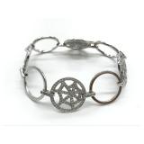 Chaumet Attrape-Moi Diamond 18K White Gold Bracelet Bangle
