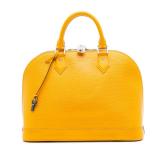 Louis Vuitton Epi Alma PM Handbag - Yellow