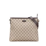 Gucci GG Supreme Brown Crossbody Bag