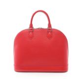 Louis Vuitton Alma MM Coquelicot Red Handbag