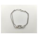 Serpent Boheme Diamond 18K White Gold Chain Bracelet