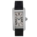Cartier Tank Américaine 18K White Gold Watch