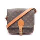 Louis Vuitton Cartouchiere MM Monogram Bag
