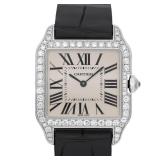 Cartier Santos-Dumont 18K White Gold Watch