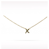 Tiffany & Co. Paloma Picasso X Kiss 18K Yellow Gold Pendant Necklace