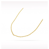 Van Cleef & Arpels 18K Yellow Gold Chain Necklace
