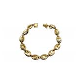 Van Cleef & Arpels Zodiac Star Astrological Signs Vintage Rare 18K Gold Bracelet