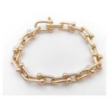 Tiffany & Co. HardWear Medium Link 18K Rose Gold Bracelet