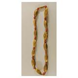 Ancient Islamic Pendant with Gold and Coral Beads