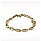 Cartier Unique Mariner Fancy Link 18K Yellow Gold Bracelet