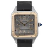 Cartier Santos-Dumont 18K Gold & Steel Watch