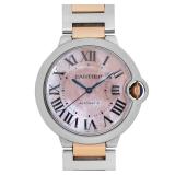 Cartier Ballon Bleu 36mm Rose Gold & Steel Watch