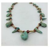 Egyptian Shell Carnelian & Faience Necklace I-II Mil BC