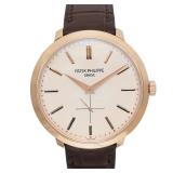 Patek Philippe Calatrava 18K Rose Gold Watch