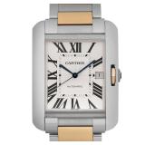 Cartier Tank Anglaise XL 18K Rose Gold Watch