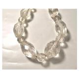 Antique Islamic Faceted Rock Crystal Necklace