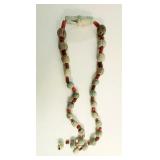 Ancient Faience & Carnelian Necklace I mil. BC