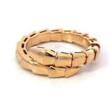 Bulgari Bvlgari Serpenti Viper 18k Rose Gold Ring