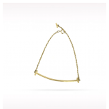 Tiffany & Co. T Smile 18K Yellow Gold Bracelet