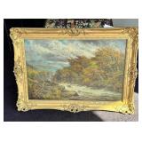 Antique Landscape signed 