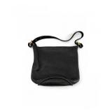 13 VintageCoachBlackLeatherCrossbodyBagUSA9085