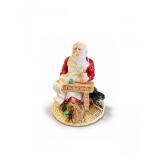 15 VintageLegendofSantaClausCheckingHisListFigurinewDogs