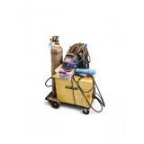 20 HobartBetaMIGWelderOxyAcetyleneTorchSetupwTanks&More