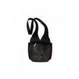 25 VintageClassiquesEntierBlackLeatherCrossbodyBag