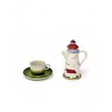 52 VintageLighthouseTeapotNauticalCeramicPitcherandCup