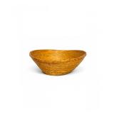 79 VintageCoiledPaperBasketBowlFolkArtDecor