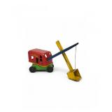 99 1930sWyandotteTinConstructionToyCraneExcavatorPressedSteel