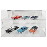 Six Classic Metal Works Die Cast Classic Cars HO Scale
