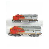 MRC Model Rectifier Corp F7A Santa Fe #300C Duo