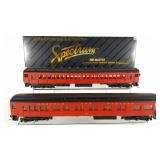 Bachmann Spectrum Norfolk & Western Coach & Observation Cars