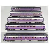 Five Atlantic Coast Line Pasenger Cars