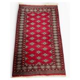 Pakistan Hand Knotted Wool Bokhara Rug