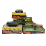 Lot of 4 Dinky Military Vehicle Toys