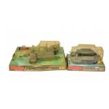 Lot of 2 Die-Cast Metal Dinky Toys U.S. Jeep And Bren Gun Carrier