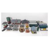 Train/Bus Station Buildings, MOW Cars & More