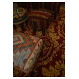 Hand knotted furniture. 